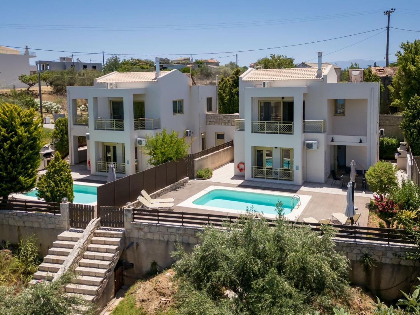 Villa With Private Pool Chania Sense Of Dream Villas 塔伦蒂斯 外观 照片