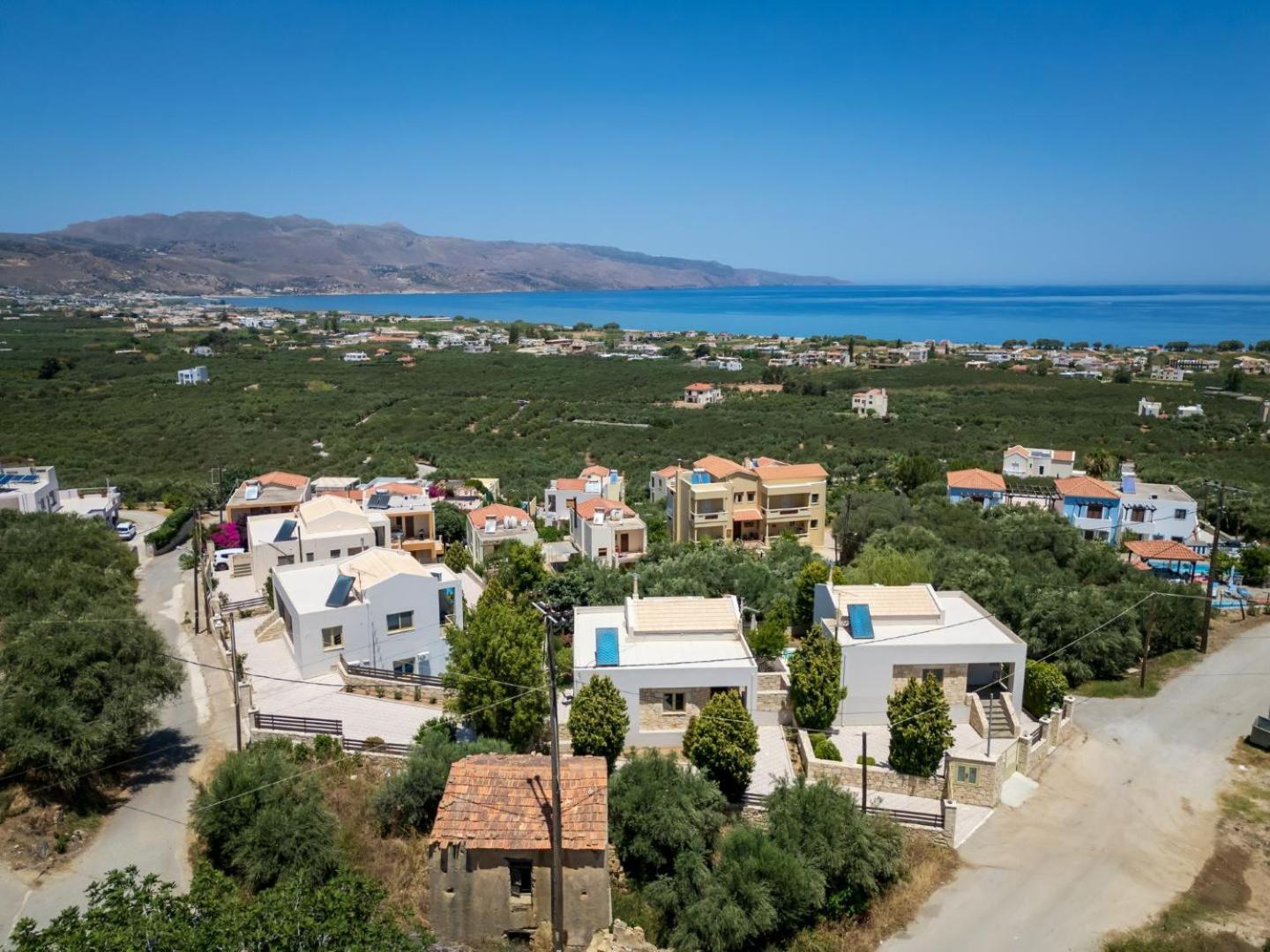 Villa With Private Pool Chania Sense Of Dream Villas 塔伦蒂斯 外观 照片